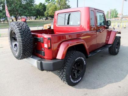 2012 JEEP WRANGLER UNLIMITED - RED ON BLACK 4