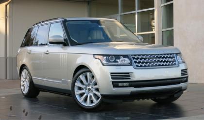 2013 LAND ROVER RANGE ROVER SUPERCHARGED - SILVER ON BEIGE