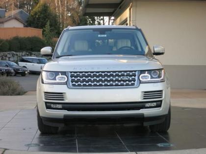2013 LAND ROVER RANGE ROVER SUPERCHARGED - SILVER ON BEIGE 2