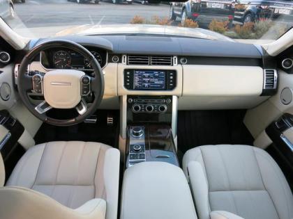 2013 LAND ROVER RANGE ROVER SUPERCHARGED - SILVER ON BEIGE 7