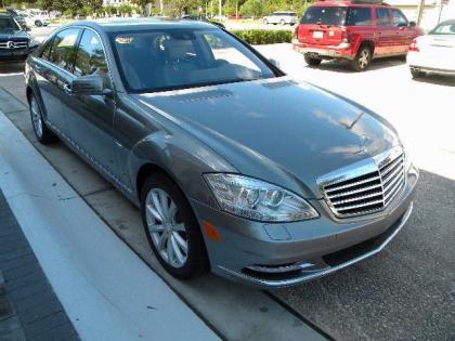 2012 MERCEDES BENZ S350 4MATIC - SILVER ON GRAY 2