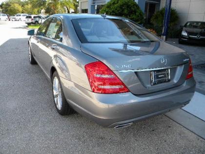 2012 MERCEDES BENZ S350 4MATIC - SILVER ON GRAY 3