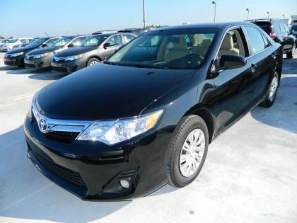 2012 TOYOTA CAMRY LE - BLACK ON BEIGE 2