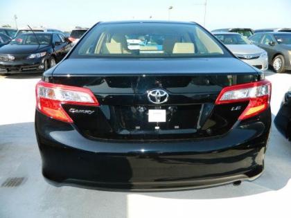 2012 TOYOTA CAMRY LE - BLACK ON BEIGE 3