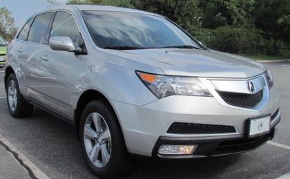 2013 ACURA MDX TECH PACKAGE - SILVER ON BLACK 7