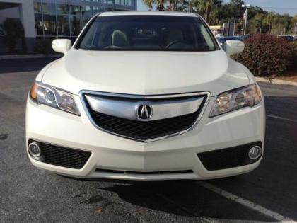 2013 ACURA RDX TECH PACKAGE - WHITE ON BEIGE 3