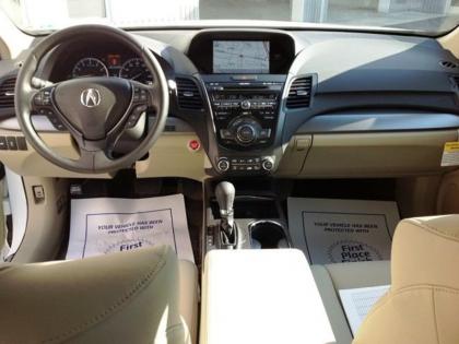 2013 ACURA RDX TECH PACKAGE - WHITE ON BEIGE 7
