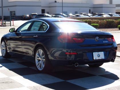 2013 BMW 640 GRAN COUPE - BLUE ON WHITE 2