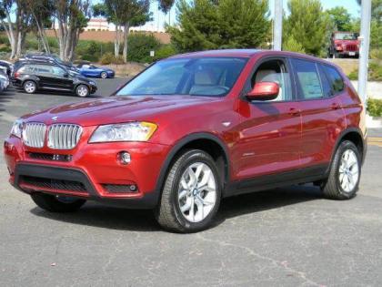 2013 BMW X3 XDRIVE35I - RED ON OYSTER 1