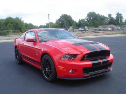 2013 FORD MUSTANG SHELBY GT500 - RED ON BLACK