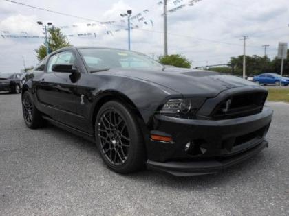 2014 FORD MUSTANG SHELBY GT500 - BLACK ON BLACK