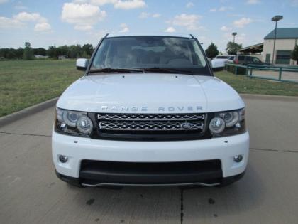 2013 LAND ROVER RANGE ROVER SPORT SUPERCHARGED - WHITE ON BEIGE 2
