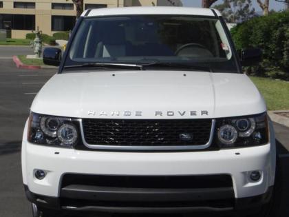 2013 LAND ROVER RANGE ROVER SPORT SUPERCHARGED - WHITE ON BLACK 2