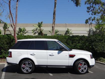 2013 LAND ROVER RANGE ROVER SPORT SUPERCHARGED - WHITE ON BLACK 3