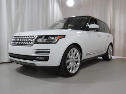 2013 LAND ROVER RANGE ROVER SUPERCHARGED - WHITE ON BEIGE 3
