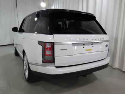 2013 LAND ROVER RANGE ROVER SUPERCHARGED - WHITE ON BEIGE 4