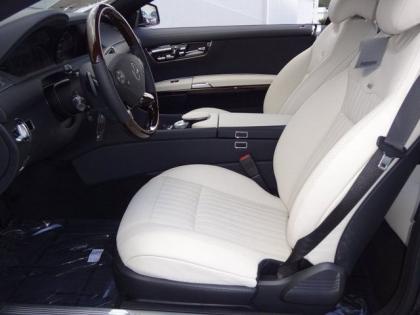 2013 MERCEDES BENZ CL550 4MATIC - BLACK ON WHITE 4