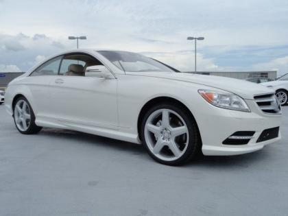 2013 MERCEDES BENZ CL550 4MATIC - WHITE ON BEIGE 1