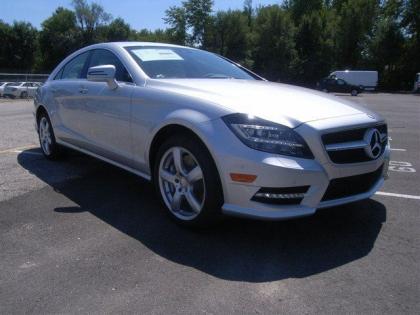2013 MERCEDES BENZ CLS550 4MATIC - SILVER ON BLACK