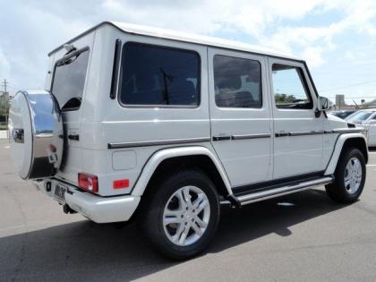 2013 MERCEDES BENZ G550 4MATIC - WHITE ON BROWN 4