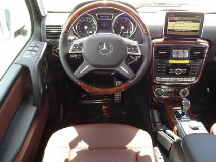 2013 MERCEDES BENZ G550 4MATIC - WHITE ON BROWN 5