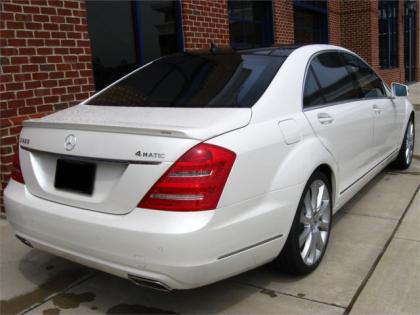 2013 MERCEDES BENZ S550 4MATIC - WHITE ON BROWN 3