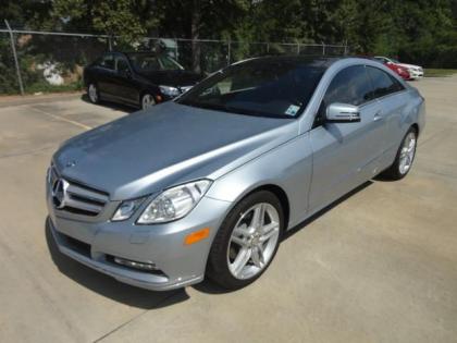 2013 MERCEDES BENZ E350 BASE - SILVER ON RED 1