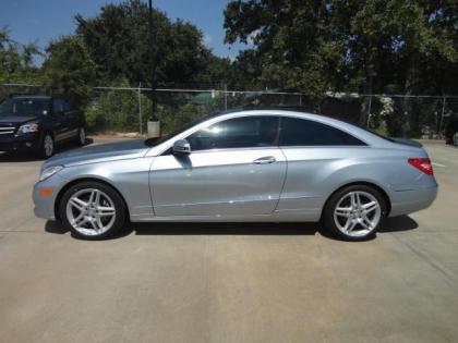 2013 MERCEDES BENZ E350 BASE - SILVER ON RED 2