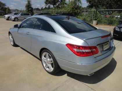 2013 MERCEDES BENZ E350 BASE - SILVER ON RED 3