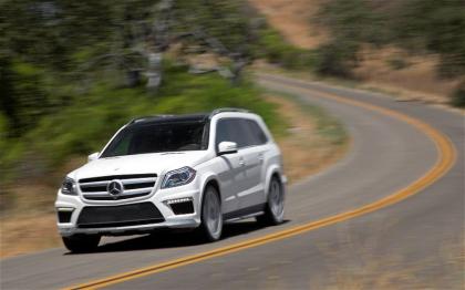 2013 MERCEDES BENZ GL550 4MATIC - WHITE ON BROWN 2