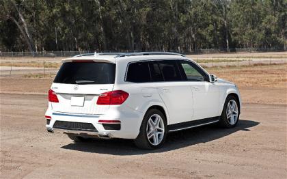 2013 MERCEDES BENZ GL550 4MATIC - WHITE ON BROWN 4