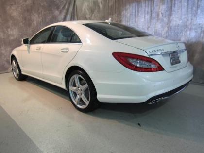2013 MERCEDES BENZ CLS550 4MATIC - WHITE ON BEIGE 4