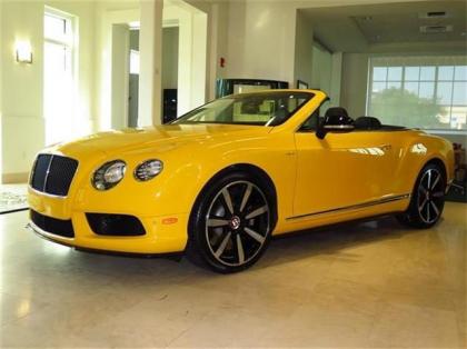 2014 BENTLEY CONTINENTAL GT - YELLOW ON BLACK