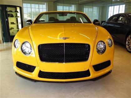 2014 BENTLEY CONTINENTAL GT - YELLOW ON BLACK 2