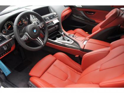 2014 BMW M6 BASE - WHITE ON RED 3