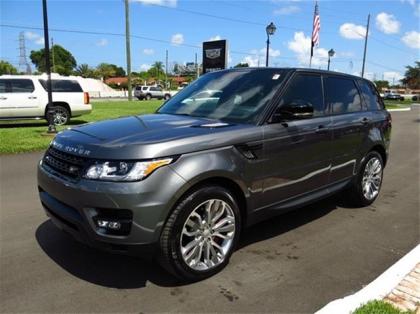 2014 LAND ROVER RANGE ROVER SPORT SUPERCHARGED - GRAY ON BLACK