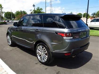 2014 LAND ROVER RANGE ROVER SPORT SUPERCHARGED - GRAY ON BLACK 4
