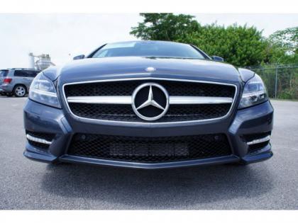 2014 MERCEDES BENZ CLS550 BASE - BLUE ON GRAY 2