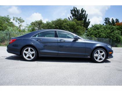 2014 MERCEDES BENZ CLS550 BASE - BLUE ON GRAY 4