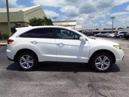 2015 ACURA RDX TECH PACKAGE - WHITE ON BEIGE 2