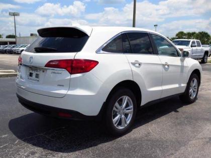2015 ACURA RDX TECH PACKAGE - WHITE ON BEIGE 3