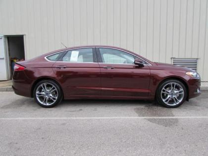 2015 FORD FUSION TITANIUM - RED ON BEIGE 3