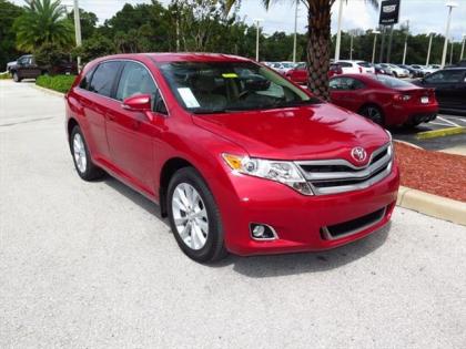 2015 TOYOTA VENZA LE - RED ON BEIGE 1