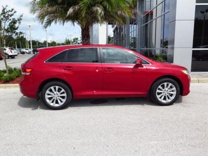 2015 TOYOTA VENZA LE - RED ON BEIGE 2
