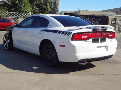 2011 DODGE CHARGER SXT - WHITE ON GRAY 5