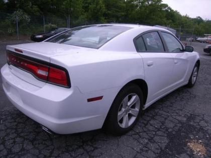 2013 DODGE CHARGER SXT - WHITE ON BEIGE 3
