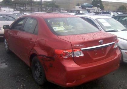 2012 TOYOTA COROLLA LE - RED ON BEIGE 3
