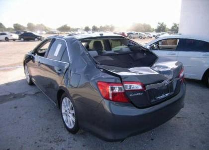 2013 TOYOTA CAMRY XLE - GRAY ON GRAY 3