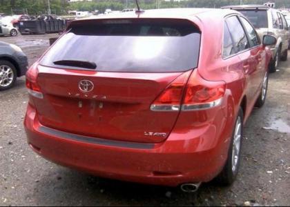 2012 TOYOTA VENZA LE - RED ON GRAY 4