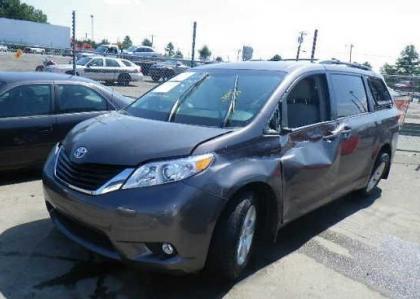 2012 TOYOTA SIENNA LE - GRAY ON GRAY 2
